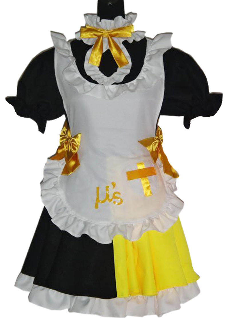 Love Live! Koizumi Hanayo Maid Cosplay Costumes