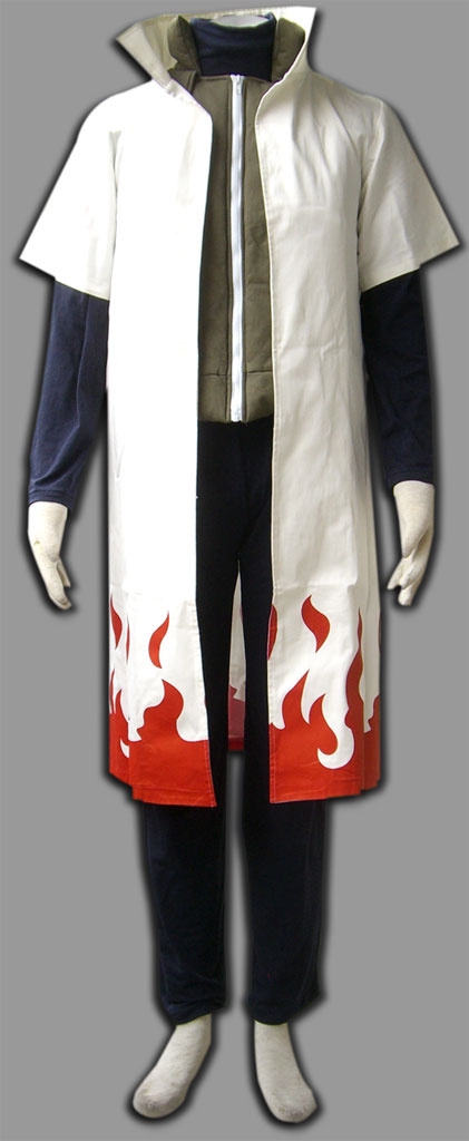 Naruto Namikaze Minato Suit Cosplay Costume