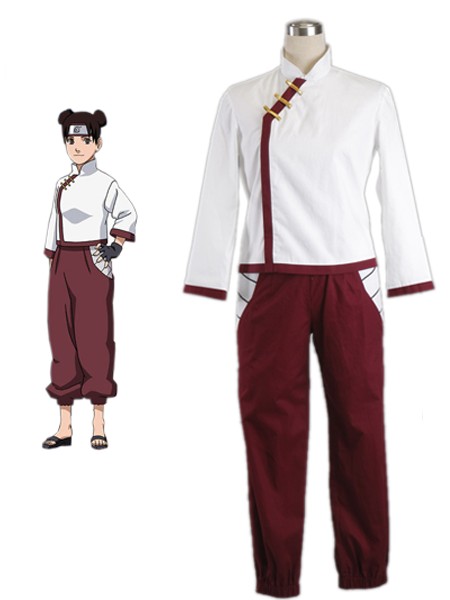 Naruto Tenten Cosplay Costume