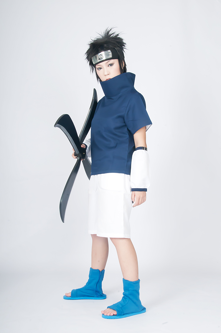 Naruto Youth Sasuke Uchiha Cosplay Costume