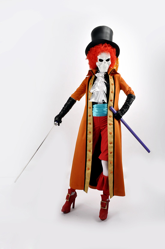 One Piece Film Z Dead Bones Brook Cosplay Costume