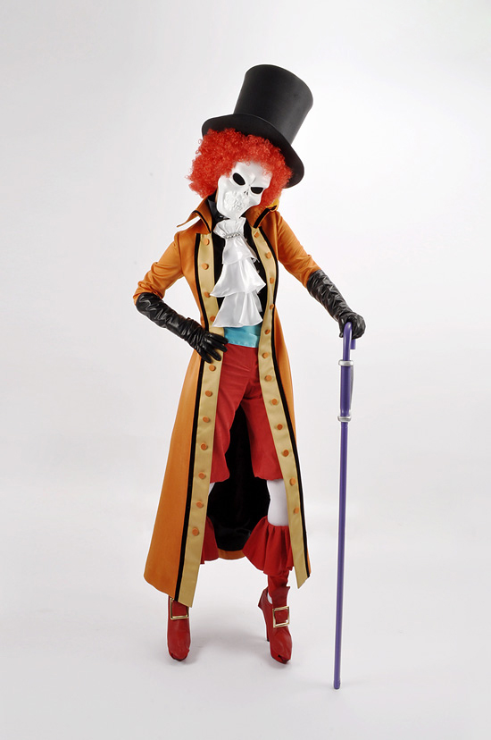 One Piece Film Z Dead Bones Brook Cosplay Costume