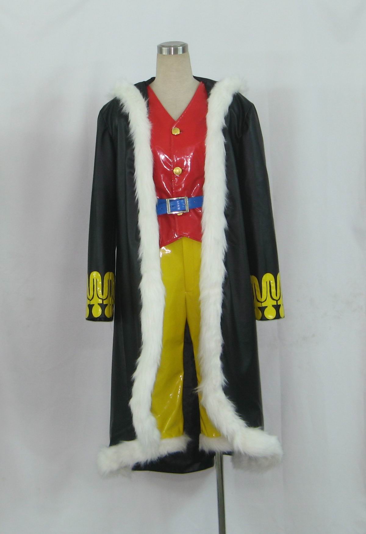 One Piece Monkey·D·Luffy The New World Captain Cosplay Costume