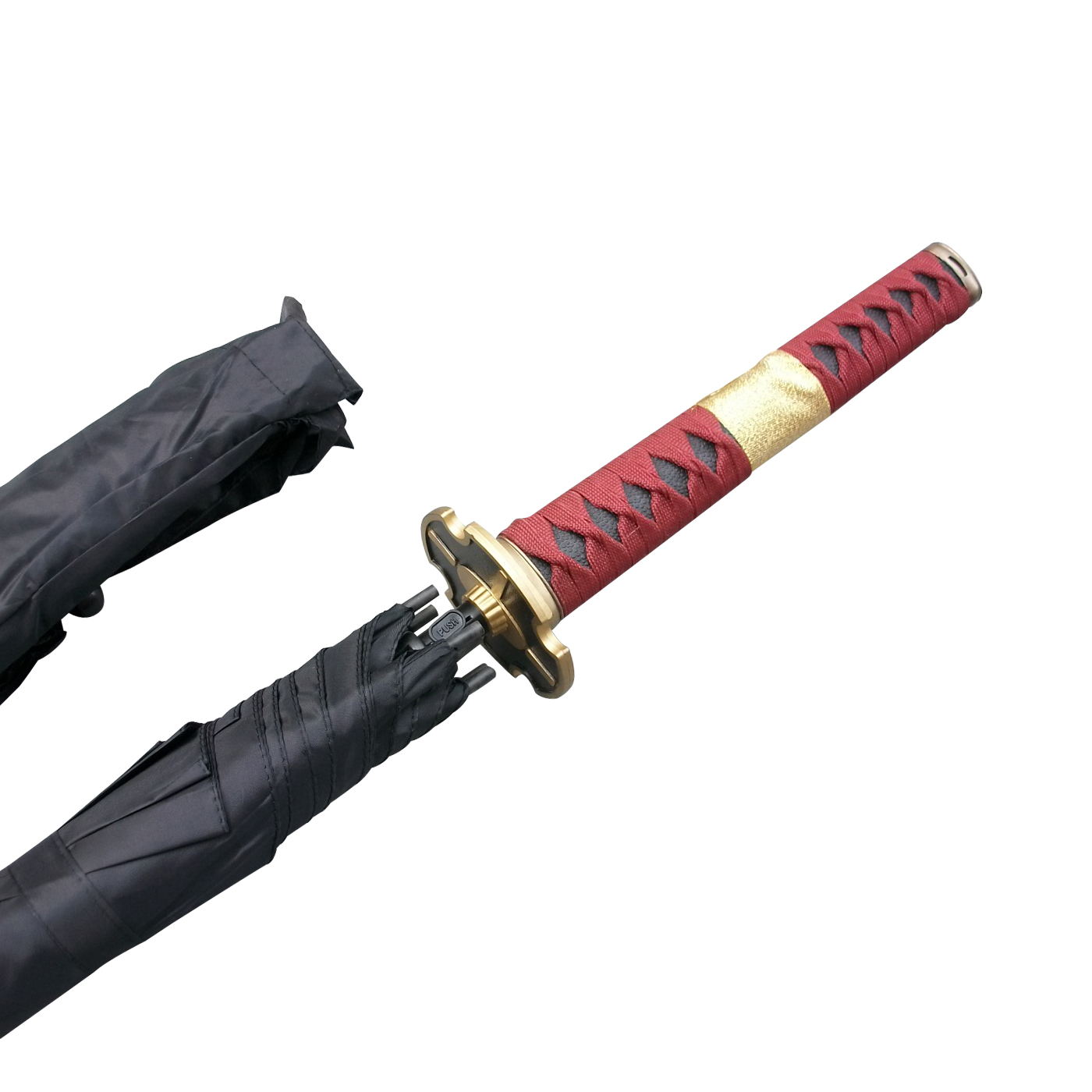 One Piece Roronoa Zoro Three Sword Style Anime Samurai Umbrella