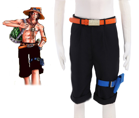 One piece Portgas·D· Ace Cosplay Costume