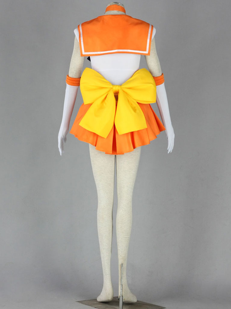 Sailor Moon Venus Minako Aino Fighting Uniform Cosplay Costume