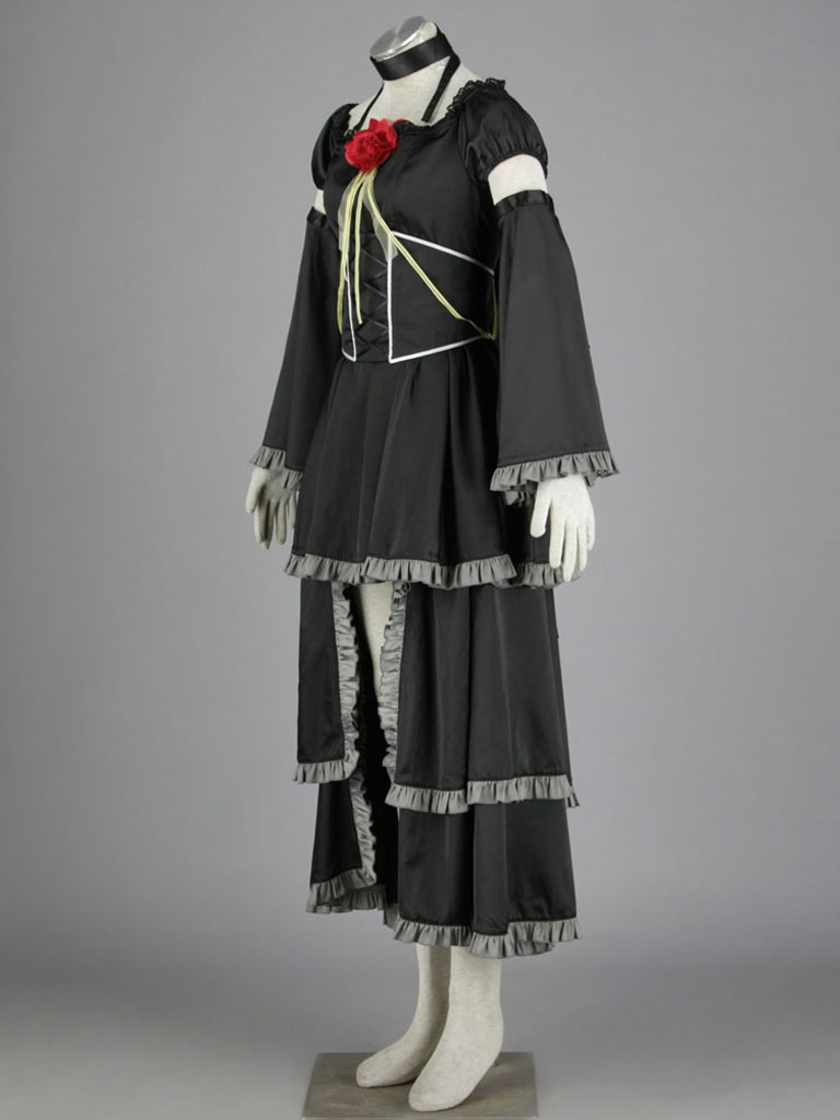 VOCALOID Dark Kagamine Rin Cosplay Costume