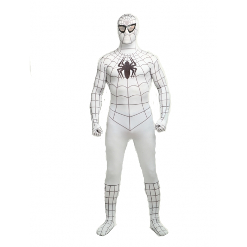 White Adult Spiderman Halloween Costume - $44.99 - Superhero costumes ...