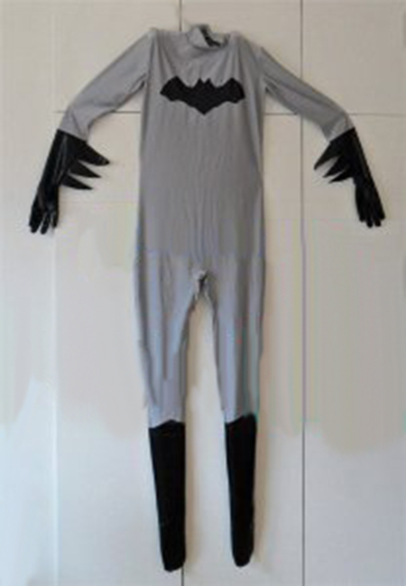 Batman Catsuit Halloween Costumes Grey