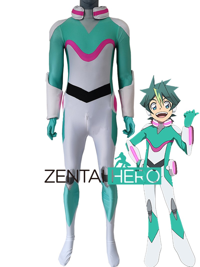 SHINKALION Z Cosplay Costumes Men Zentai Halloween Catsuit