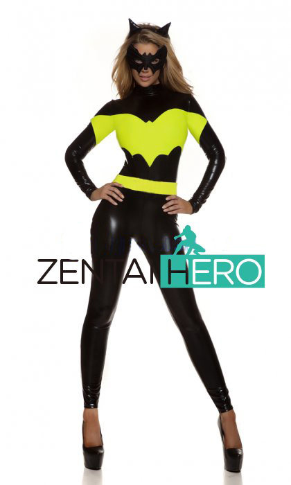 Black Batman Girl Catsuit