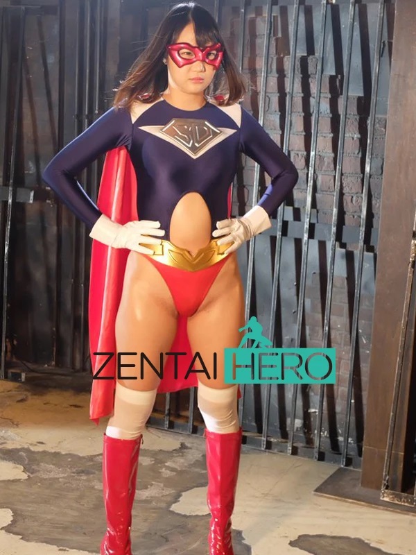 Sexy Navy Lycra Cosplay Gigalady Women's Leotard Zentai Catsuit