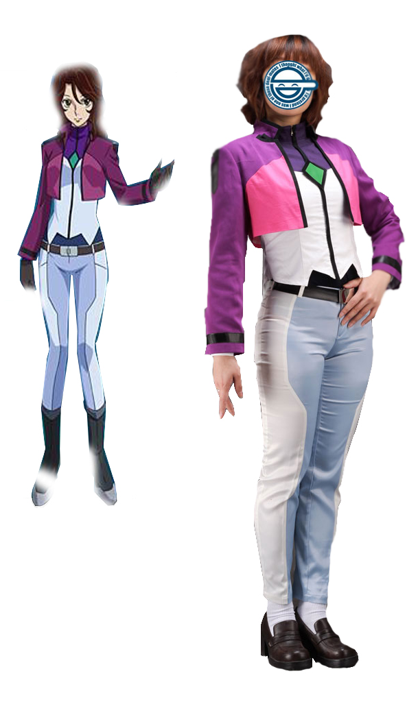 Gundam00 Celestial Being Sumeragi Lee Noriega Uniform Cosplay Co