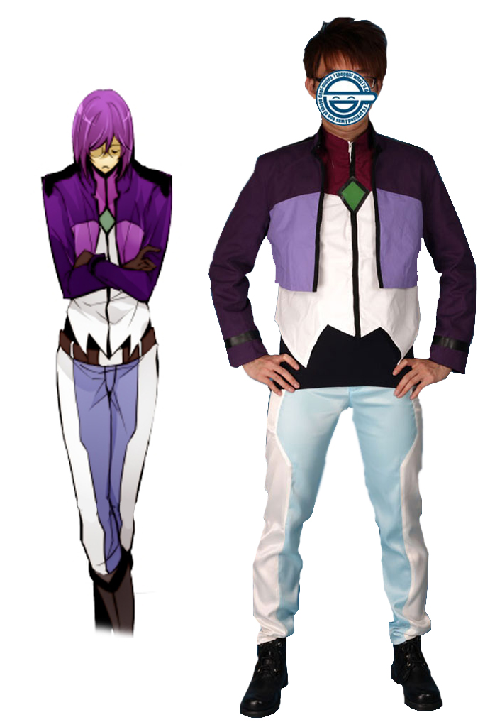 Gundam00 Celestial Being Tieria Erde Gundam Meisters Uniform Cos