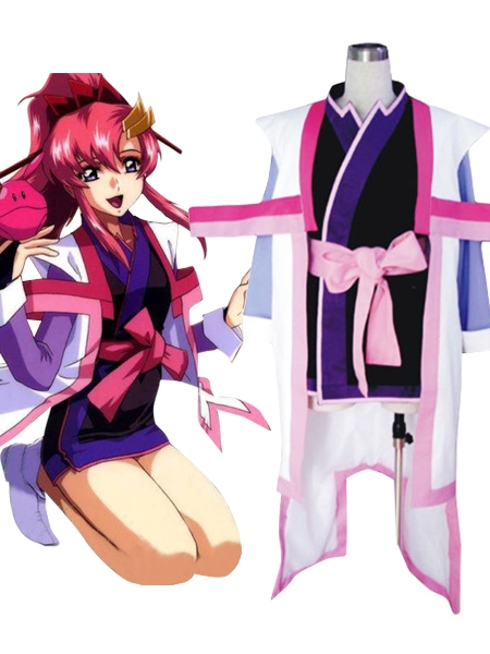 Gundam Seed Destiny Lacus Clyne Captain Uniform Cosplay Costume