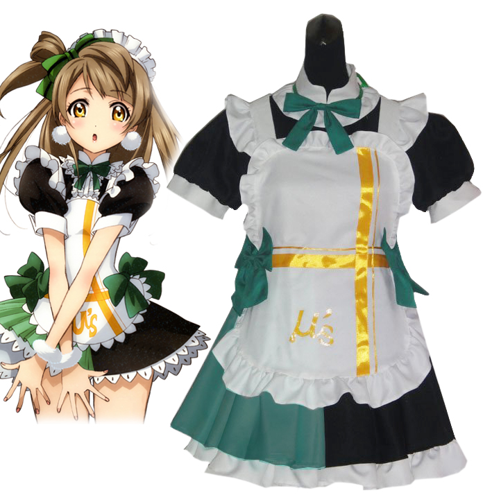 Love Live! Minami Kotori Maid Cosplay Costumes