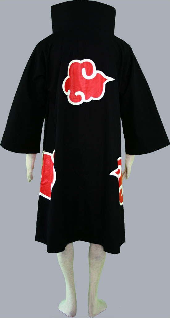 Naruto Dawn Akatsuki Organization Overcoat Cosplay Costume