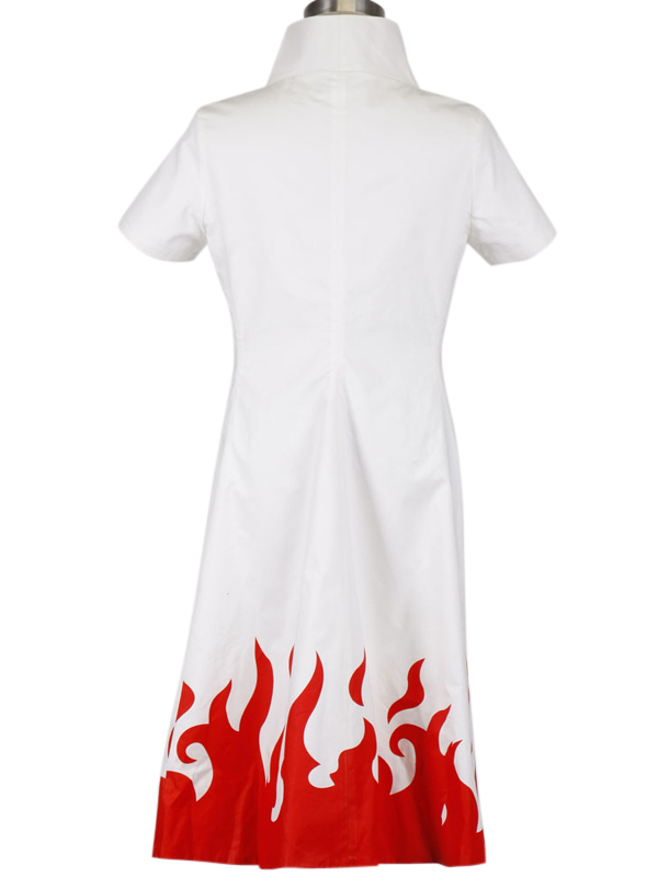 Naruto Namikaze Minato Cosplay Costume White Coat