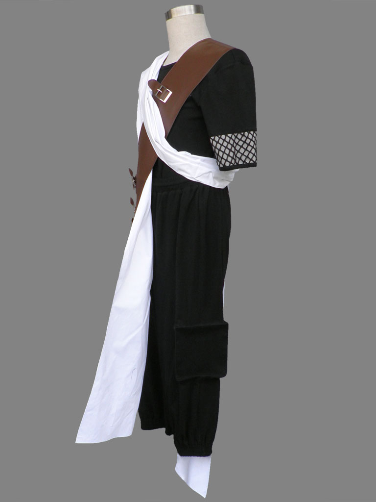 Naruto Shippuden Gaara Black Cosplay Costume