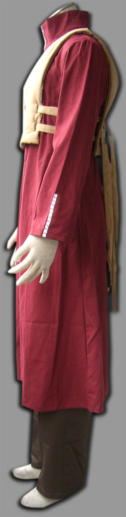 Naruto Shippuden Gaara Red Cosplay Costume V6