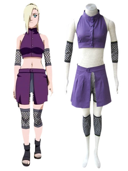 Naruto Shippuden Ino Yamanaka Cosplay Costume