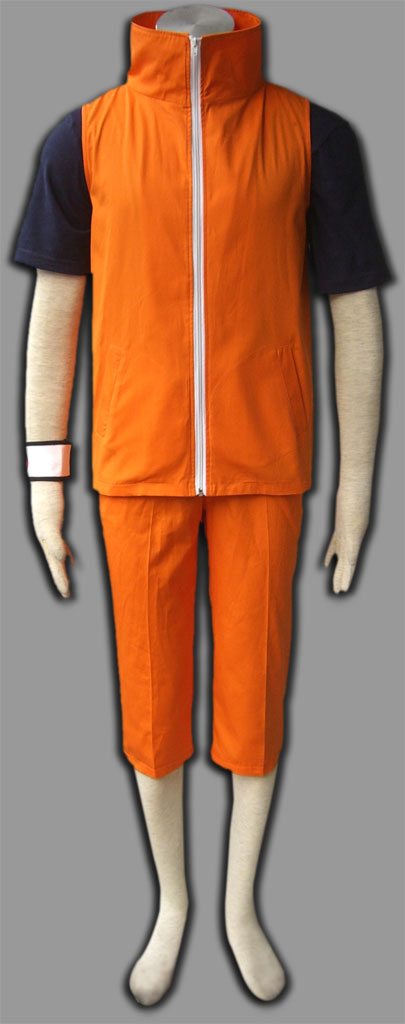 Naruto Shippuden Uzumaki Naruto Cosplay Costume