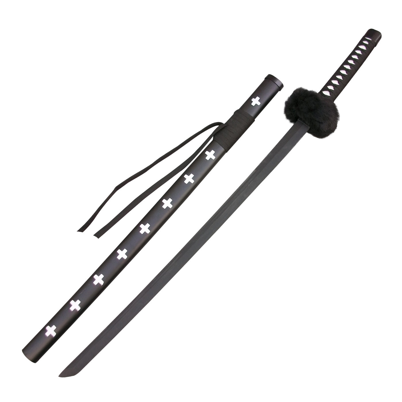 One Piece Trafalgar Law Black Sword Cosplay Wooden Weapons