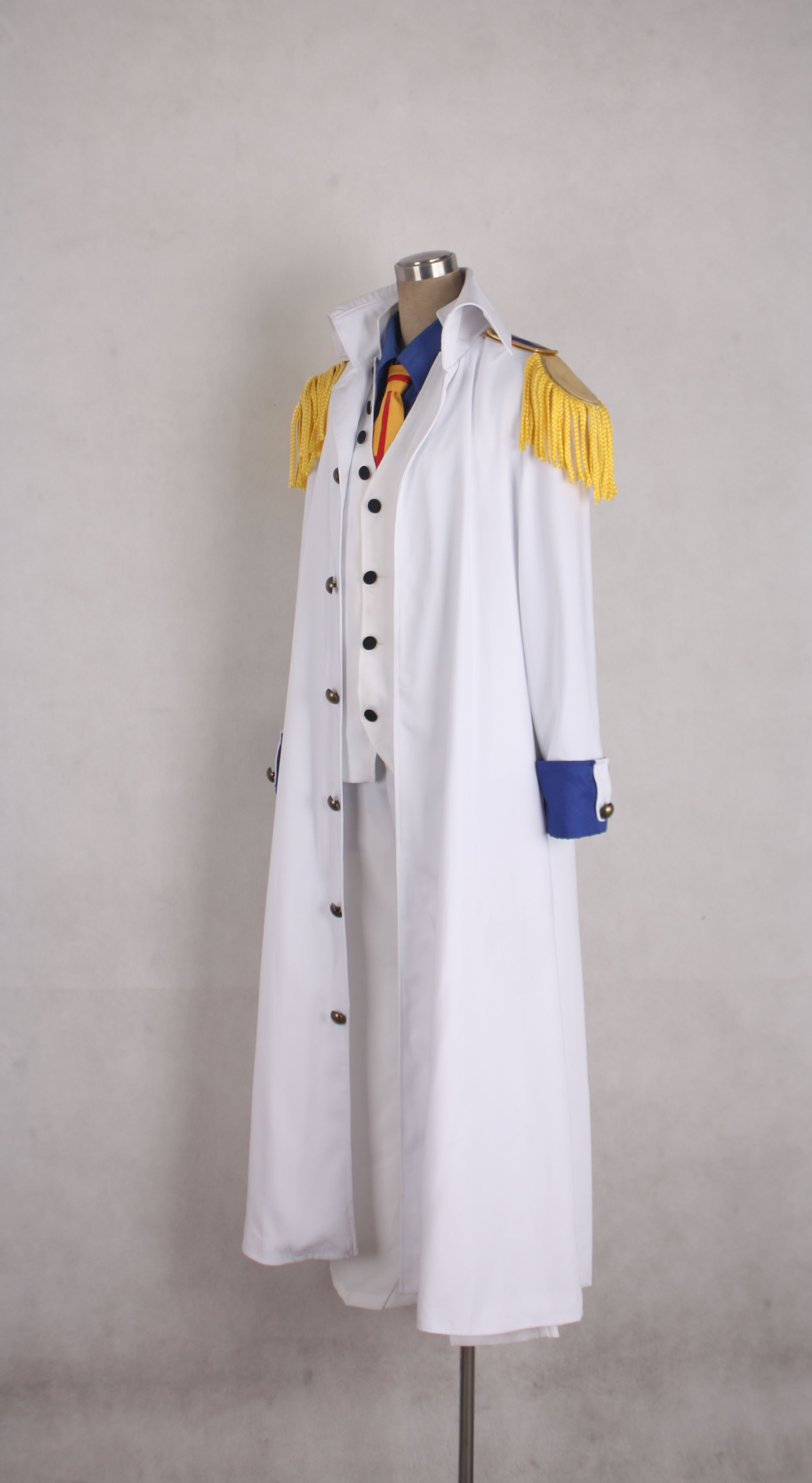 One piece Aokiji Kuzan Navy Admiral Uniform Cosplay Costume