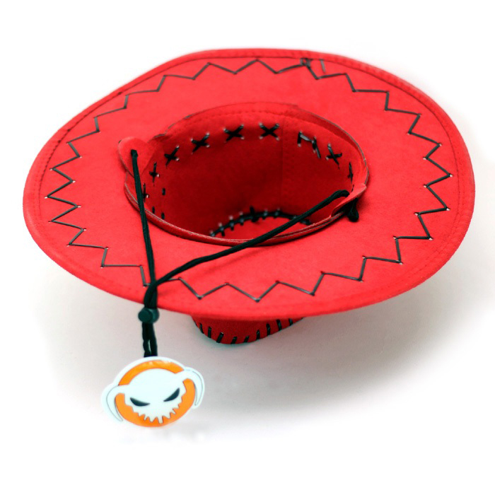 One piece Portgas·D· Ace Red Cosplay West Cowboy Hat