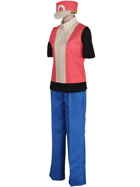 Pocket Monster Ash Ketchum Cosplay Costume