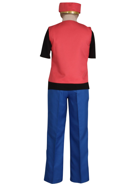 Pocket Monster Ash Ketchum Cosplay Costume