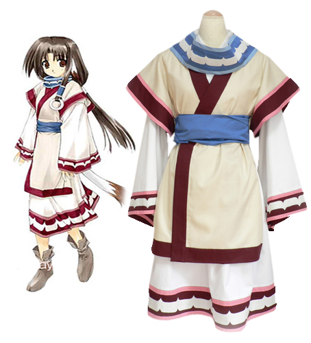 Utawarerumono Erurū Kimono Cosplay Costume