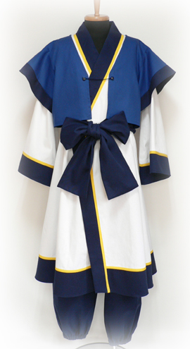 Utawarerumono Hakuoro Kimono Cosplay Costume