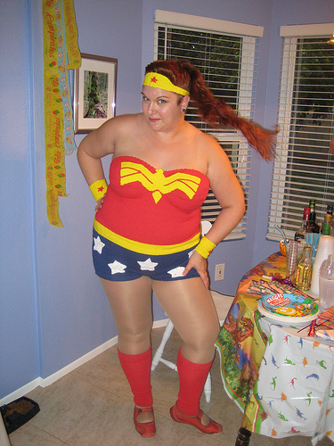 Wonder Woman Hot Summer Leotard Costumes