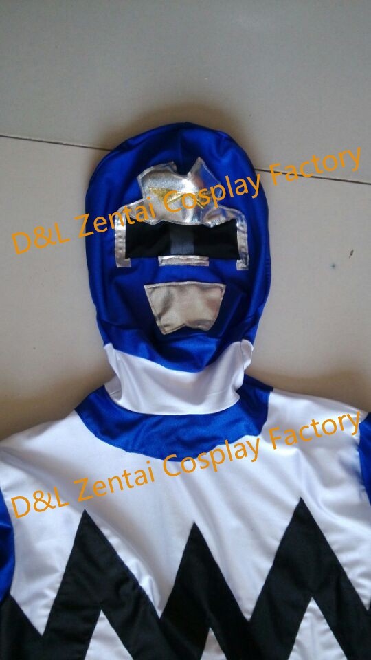 Blue Galaxy Ranger Power Ranger Superhero Costume