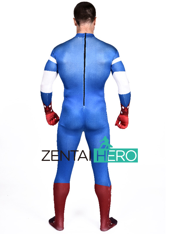 Marvel Comics Captain America Printing Superhero Costume