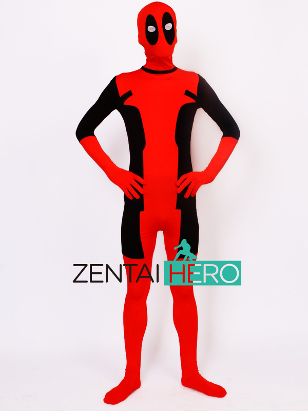 Marvel Comics Deadpool Superhero Cosplay Costume