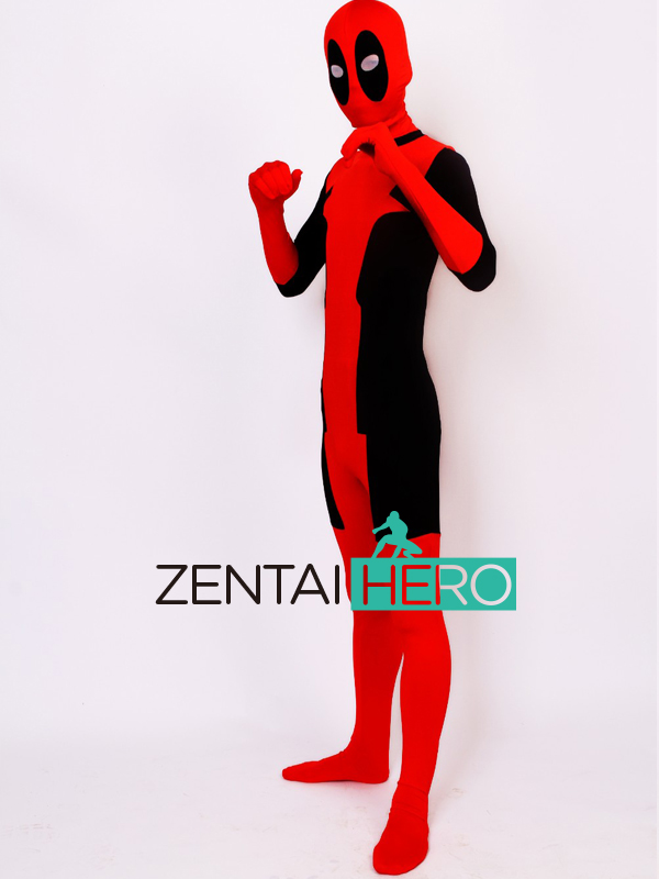 Marvel Comics Deadpool Superhero Cosplay Costume