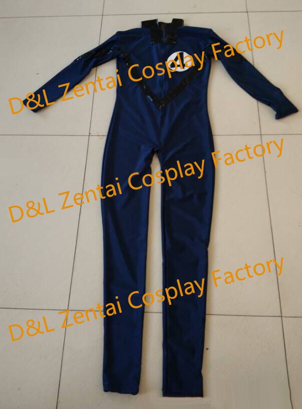 Navy Blue Women Fantastic Four Superhero Costume