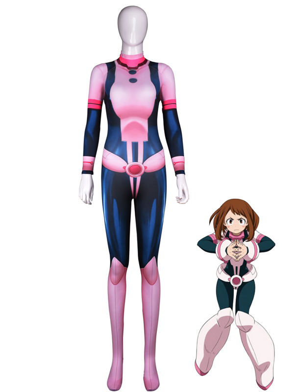 3D Printed Uraraka Cosplay Costume My Hero Academia Costume