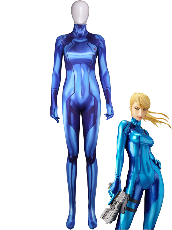 3D Printed Samus Aran Zero Cosplay Costumes