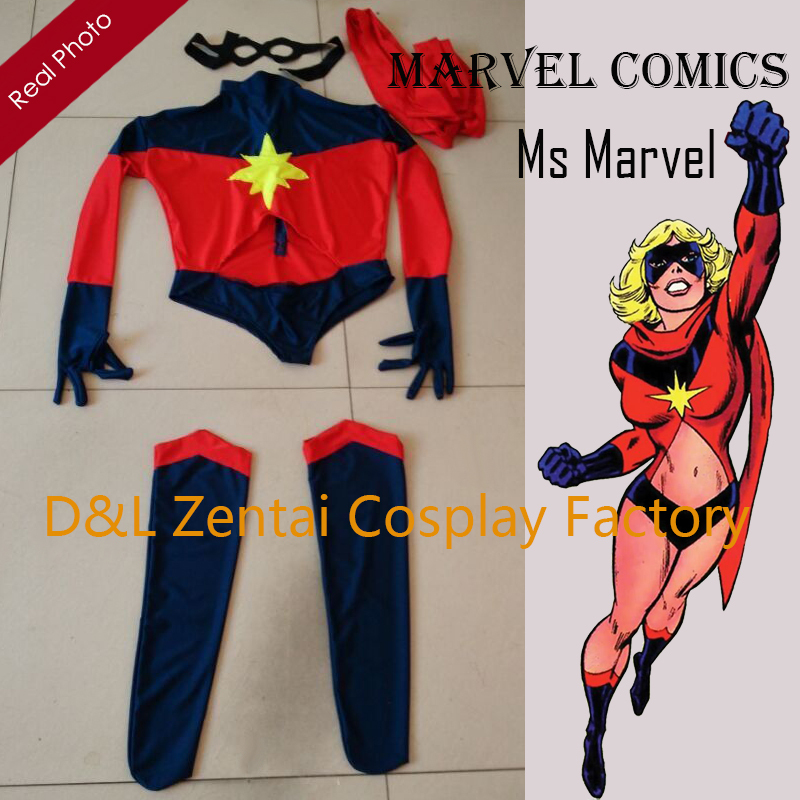 Warbird Binary Ms Captain Marvel Superhero Costume