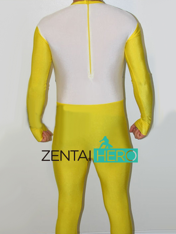 Yellow Lost Galaxy Ranger Suits Superhero Costume