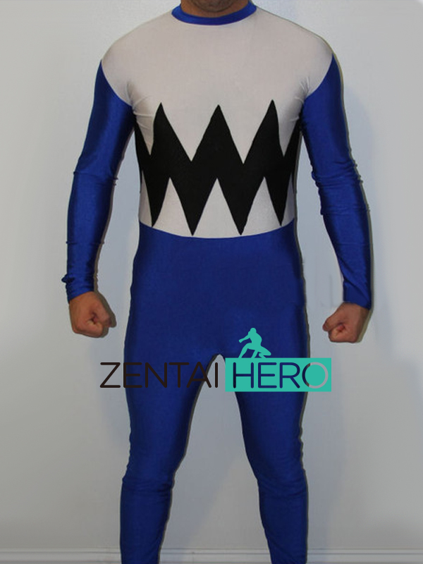 Lost Galaxy Ranger Blue Suits Superhero Costume