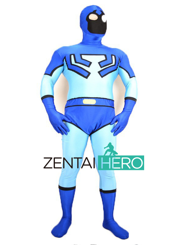 Blue Beetle Ted Kord Version Spandex Superhero Costumes