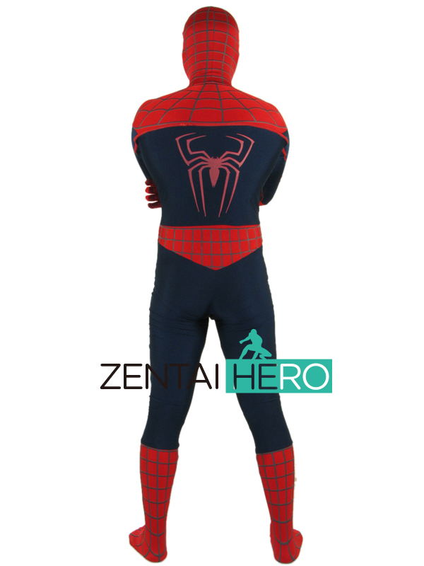 New Red & Navy Spiderman Halloween Costume