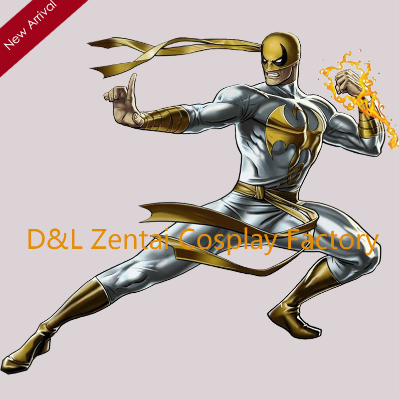 White Ultimate X-men Iron Fist Superhero Costumes