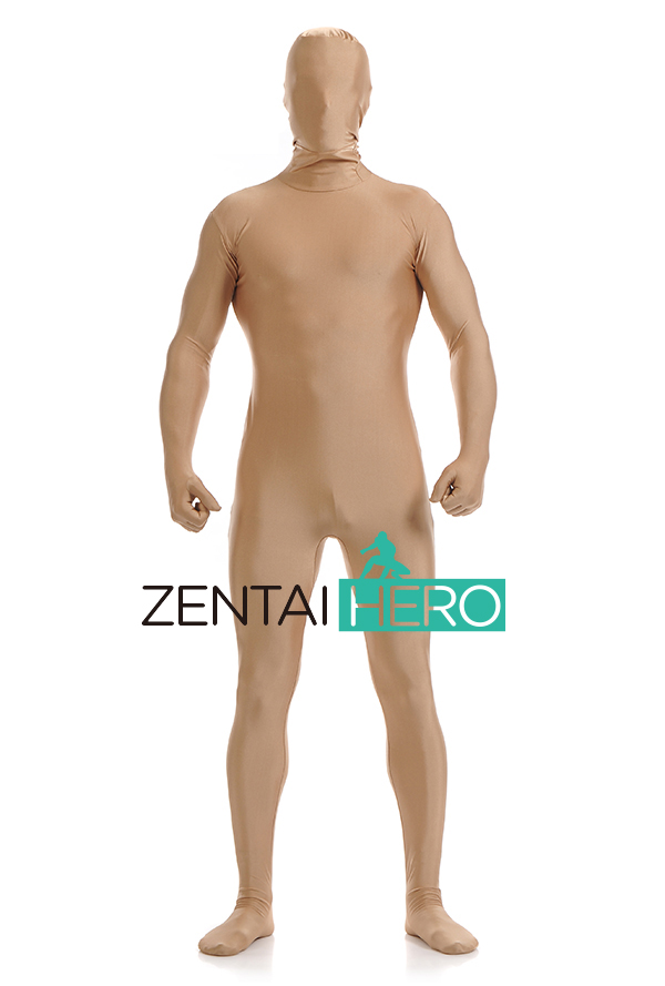 Deep Flesh Male Zentai Suit