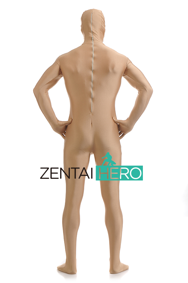 Deep Flesh Male Zentai Suit