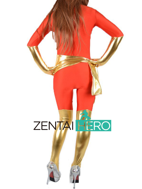 Superhero Phoenix Cosplay Body Rompers Jumpsuit